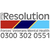 PTSD Resolution logo, PTSD Resolution contact details