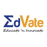 EdVate logo, EdVate contact details