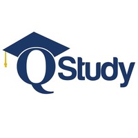 Q-Study logo, Q-Study contact details