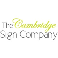 THE CAMBRIDGE SIGN COMPANY LTD logo, THE CAMBRIDGE SIGN COMPANY LTD contact details