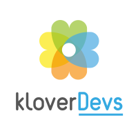 kloverDevs logo, kloverDevs contact details