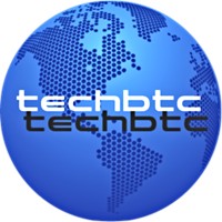 techBTC logo, techBTC contact details