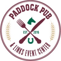 The Paddock Pub and Links Event Center logo, The Paddock Pub and Links Event Center contact details