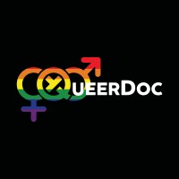 QueerDoc logo, QueerDoc contact details