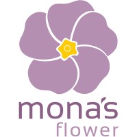 Mona's Flower logo, Mona's Flower contact details