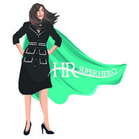 HR Superhero logo, HR Superhero contact details