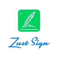 ZustSign logo, ZustSign contact details