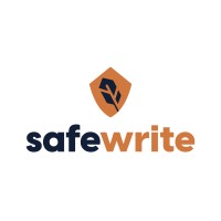 SafeWrite logo, SafeWrite contact details