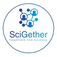 SciGether logo, SciGether contact details