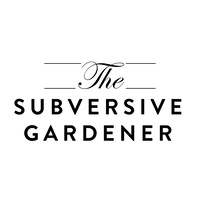 The Subversive Gardener logo, The Subversive Gardener contact details