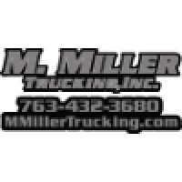 M Miller Trucking logo, M Miller Trucking contact details