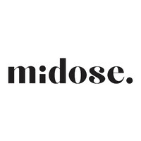 midose. logo, midose. contact details