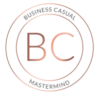 Business Casual Mastermind logo, Business Casual Mastermind contact details