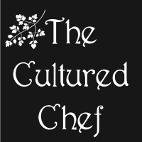 The Cultured Chef logo, The Cultured Chef contact details