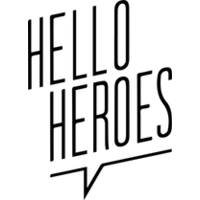 HELLO HEROES logo, HELLO HEROES contact details