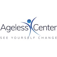 The Ageless Center logo, The Ageless Center contact details