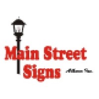 Main Street Signs logo, Main Street Signs contact details