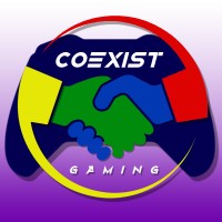 COEXIST Gaming logo, COEXIST Gaming contact details