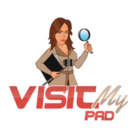 VisitMyPad logo, VisitMyPad contact details