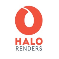 Halo Renders logo, Halo Renders contact details