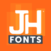 JH Fonts logo, JH Fonts contact details