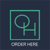 OrderHere logo, OrderHere contact details