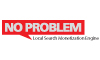 NO PROBLEM logo, NO PROBLEM contact details