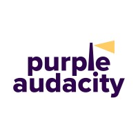 Purple Audacity logo, Purple Audacity contact details