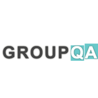 GroupQA logo, GroupQA contact details