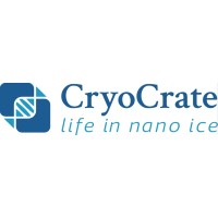 CryoCrate logo, CryoCrate contact details