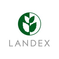 LandEx logo, LandEx contact details