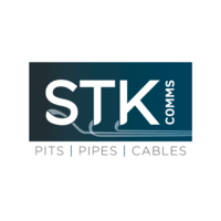 STK COMMS logo, STK COMMS contact details