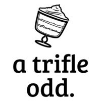 a trifle odd logo, a trifle odd contact details