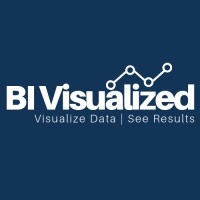 BI Visualized logo, BI Visualized contact details