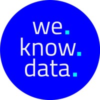 We Know Data logo, We Know Data contact details