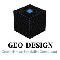 GeoDesign logo, GeoDesign contact details