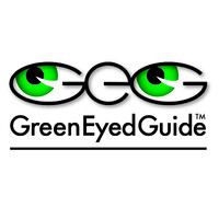 GreenEyedGuide logo, GreenEyedGuide contact details