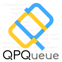 QPQueue logo, QPQueue contact details