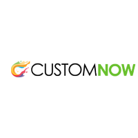 CustomNow logo, CustomNow contact details