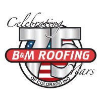 B & M Roofing logo, B & M Roofing contact details