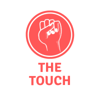 The Touch logo, The Touch contact details