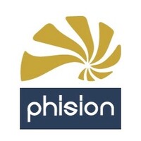 Phision logo, Phision contact details