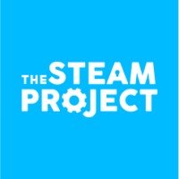 The STEAM Project logo, The STEAM Project contact details