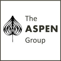 The Aspen Group logo, The Aspen Group contact details