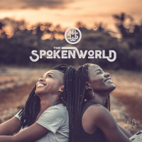 The Spoken World Podcast logo, The Spoken World Podcast contact details