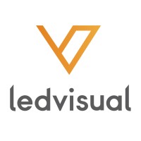 Led Visual logo, Led Visual contact details