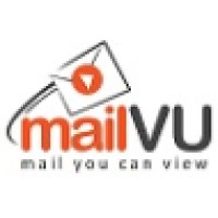 mailVU logo, mailVU contact details