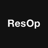 ResOp AS logo, ResOp AS contact details