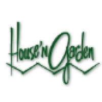 'House ''N Garden' logo, 'House ''N Garden' contact details