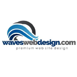 Waves Web Design logo, Waves Web Design contact details